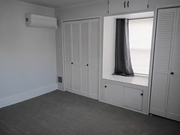 a view of closet area