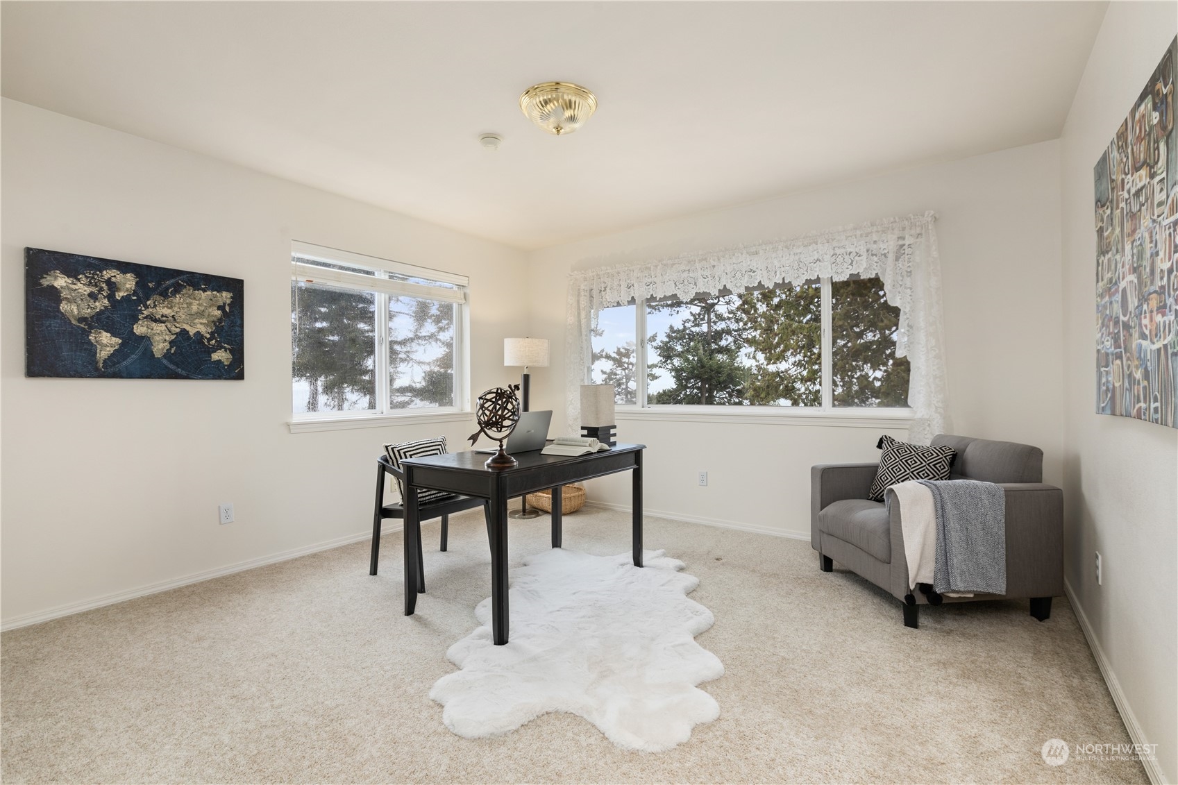 8230 Shoemaker Road Marysville, WA 98271 - Photo 18 of 40 a work room with furniture and a window