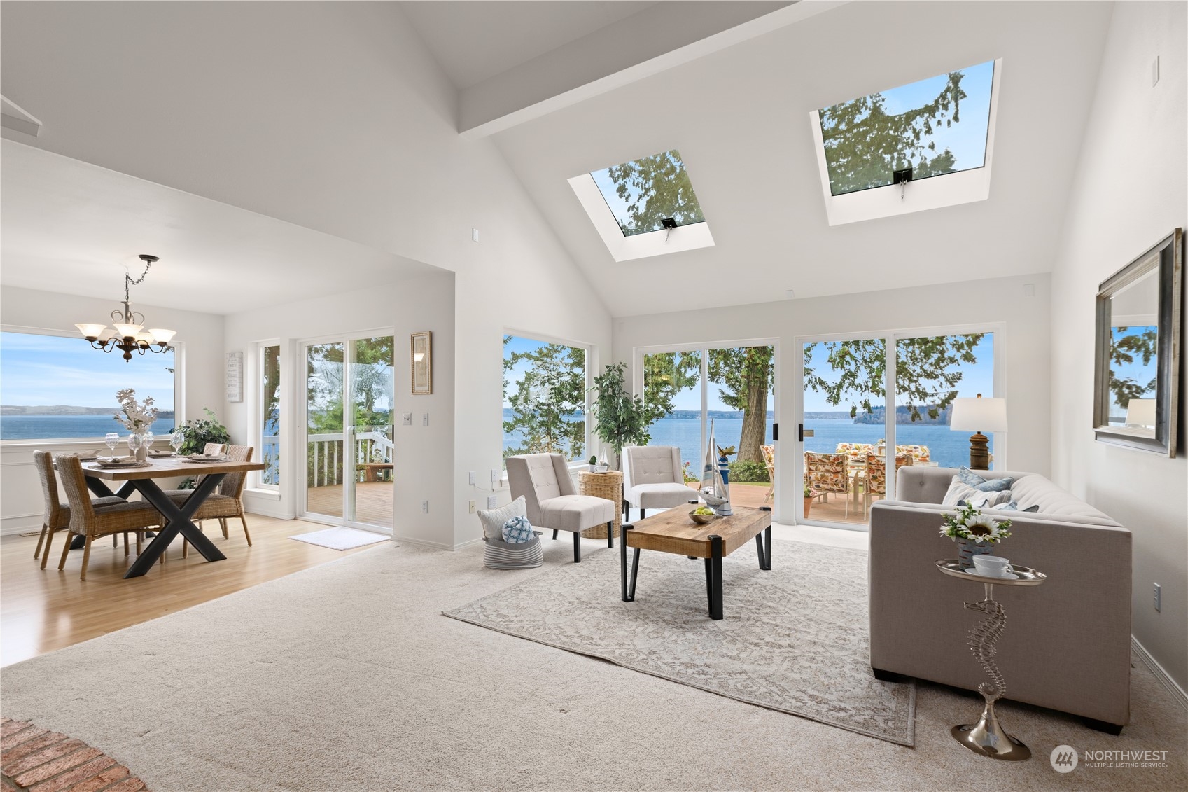 8230 Shoemaker Road Marysville, WA 98271 - Photo 4 of 40 a living room with furniture and a large window
