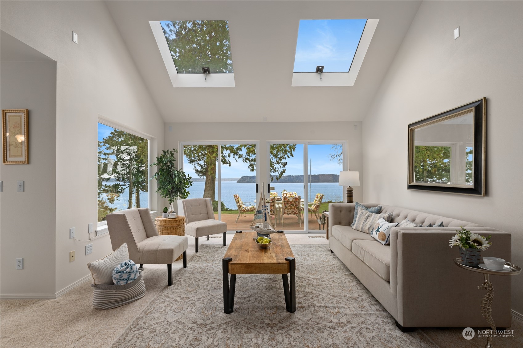 8230 Shoemaker Road Marysville, WA 98271 - Photo 5 of 40 a living room with furniture and a large window