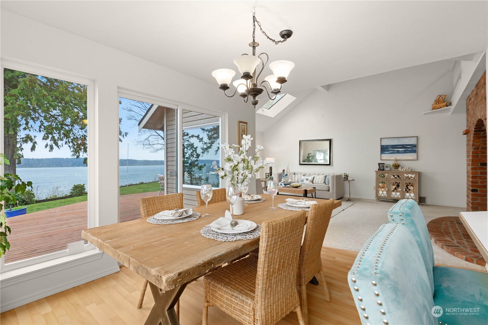 8230 Shoemaker Road Marysville, WA 98271 - Photo 9 of 40 a view of a dining room with furniture window and outside view