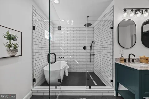 a bathroom with a sink