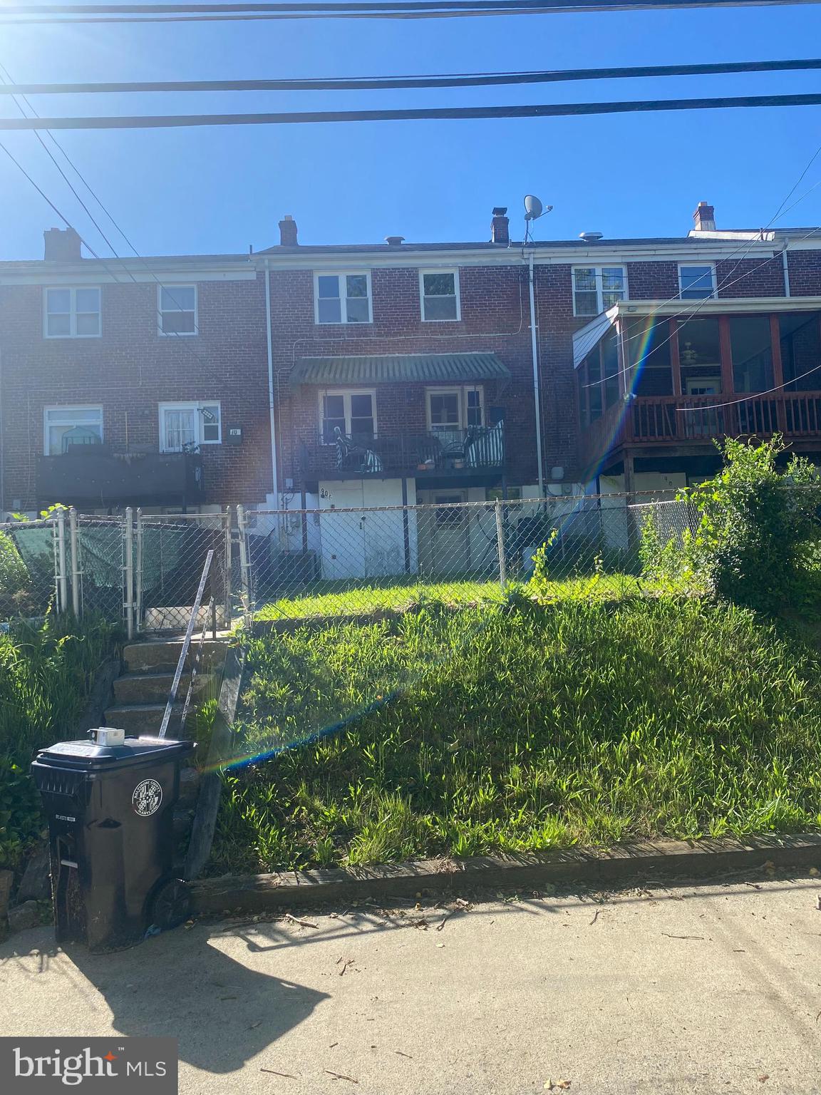 906 Masefield Road Baltimore, MD 21207 - Photo 8 of 22 a view of a back yard