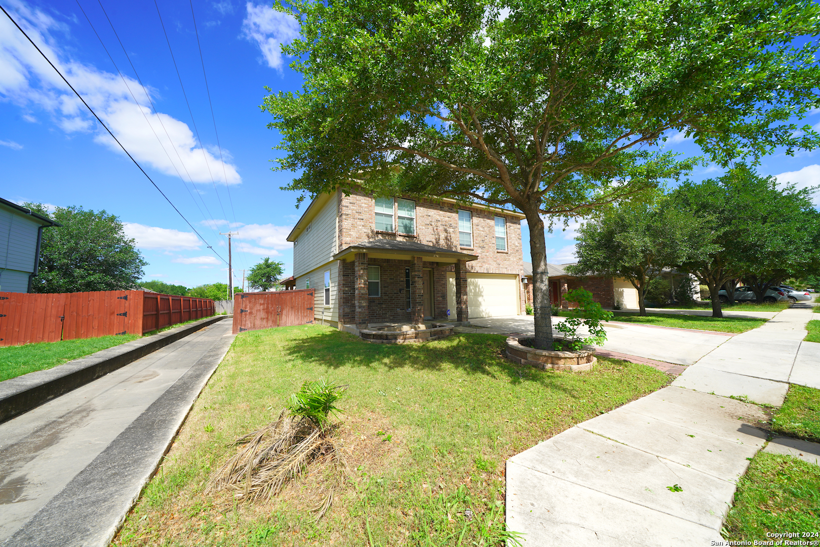 523 Diana Drive Converse, TX 78109 - Photo 4 of 50 a view of a backyard with a garden