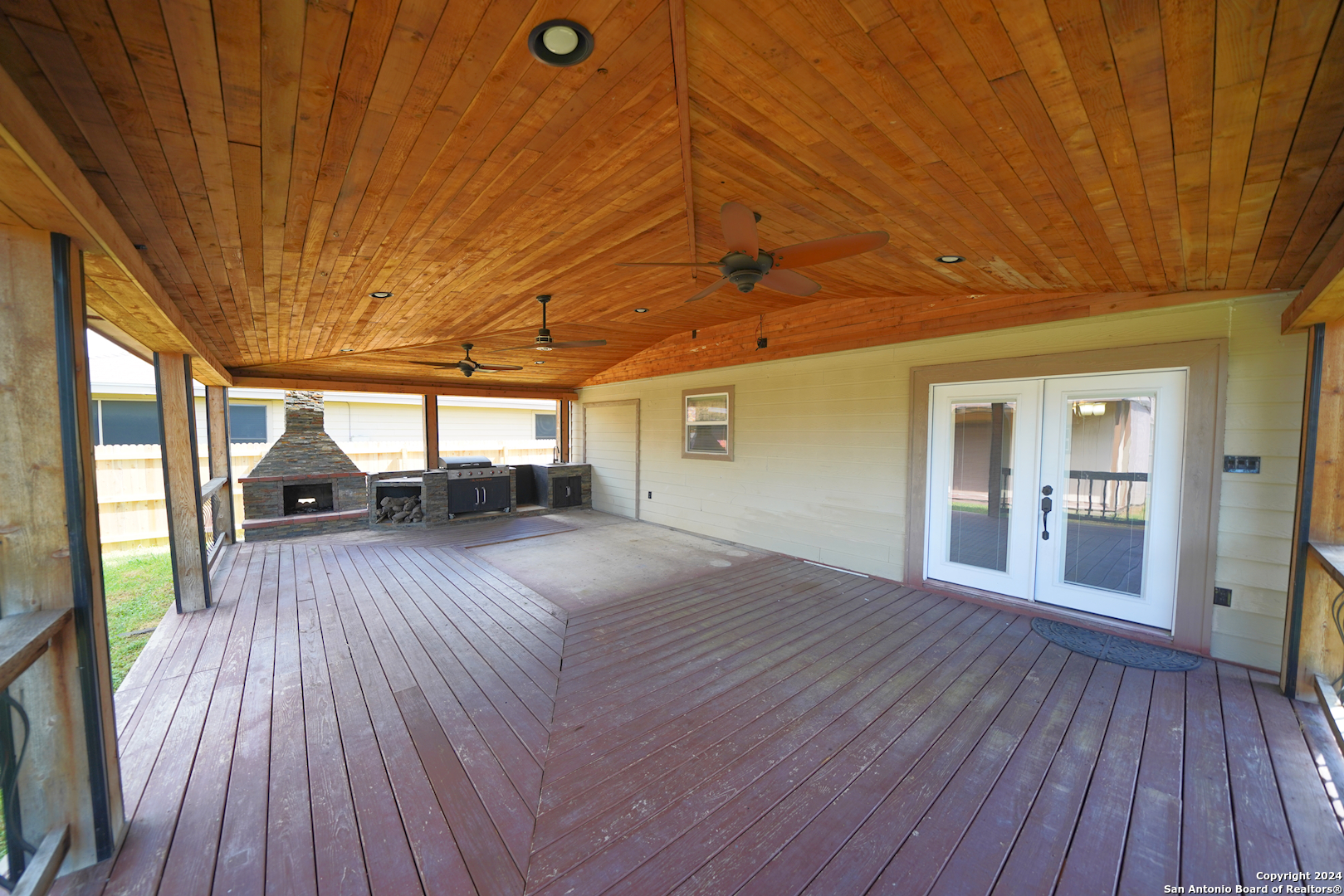 523 Diana Drive Converse, TX 78109 - Photo 44 of 50 a view of a patio with wooden floor