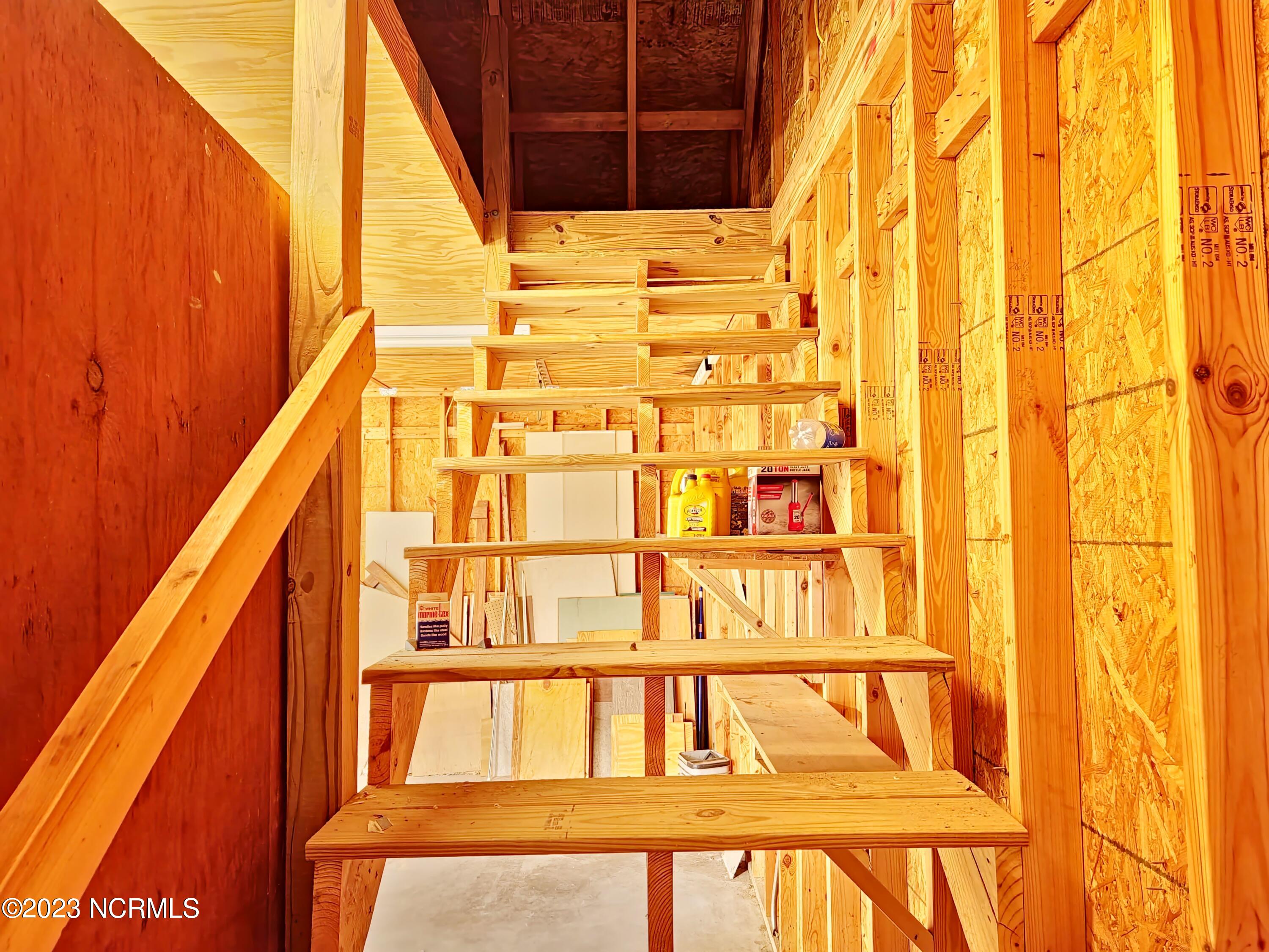 407 Second Street Ayden, NC 28513 - Photo 35 of 37 Stairs to upstairs in Garage