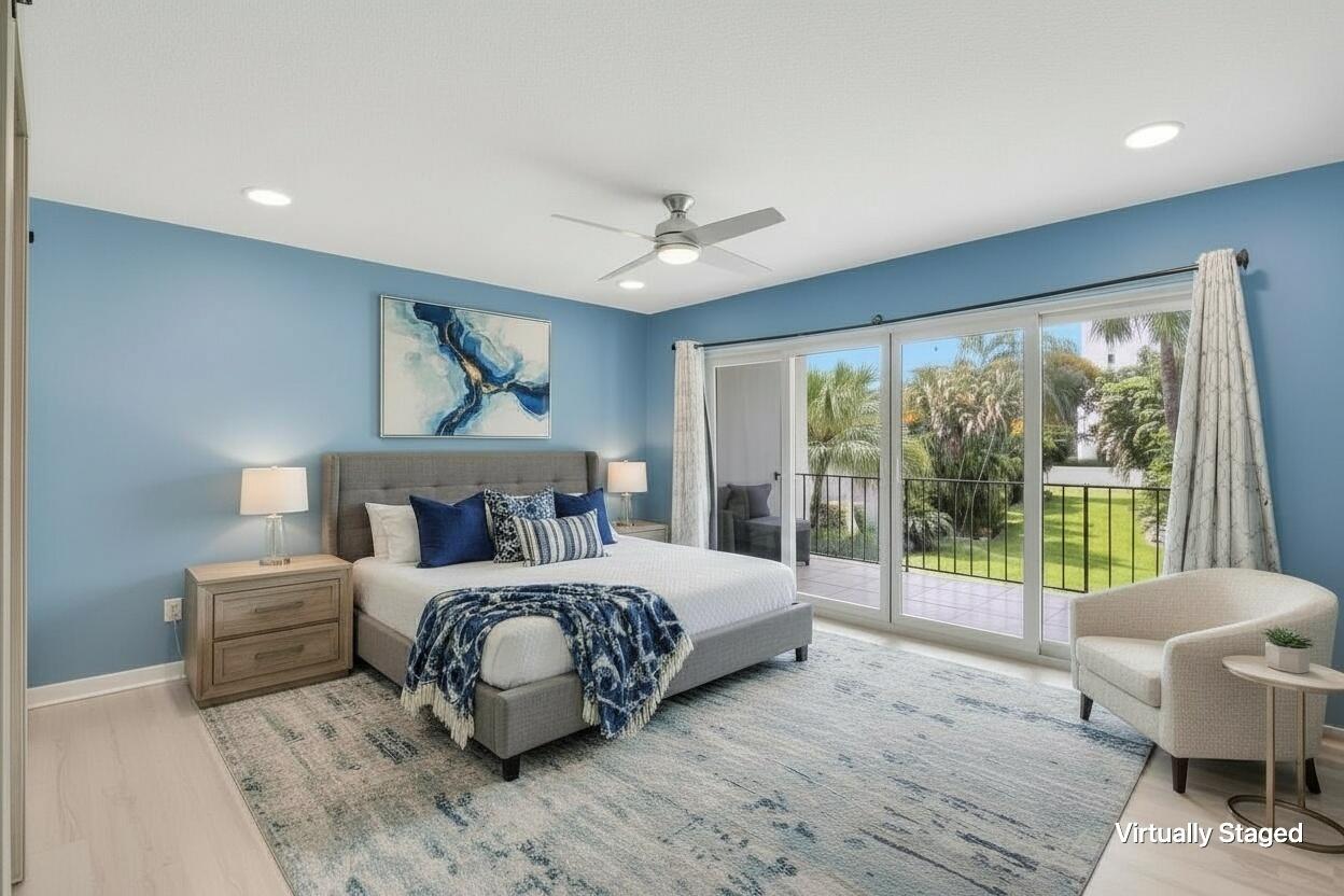 384 Golfview Road, Unit D North Palm Beach, FL 33408 - Photo 24 of 52 Primary Bedroom
