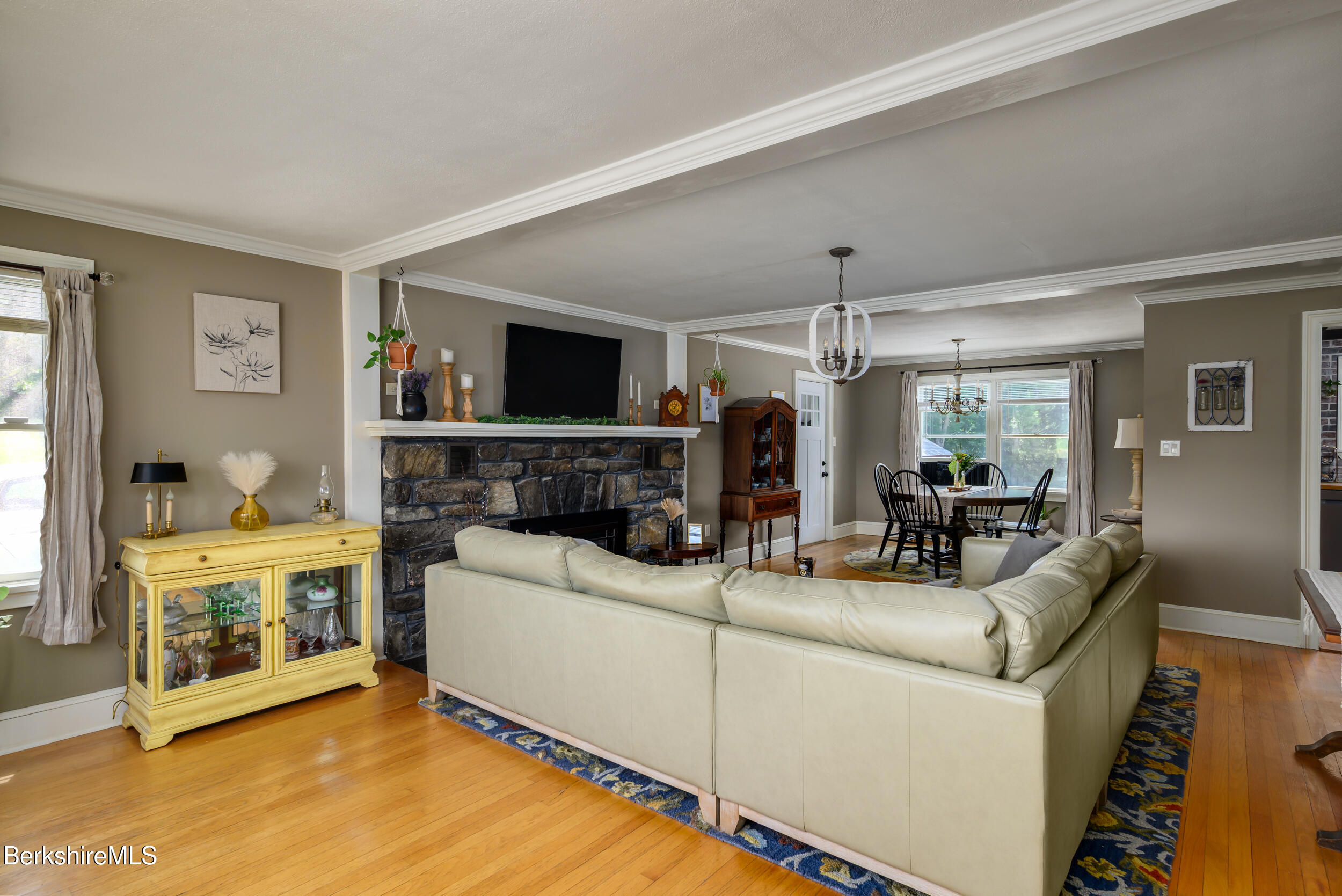 Living Room and Dining Area