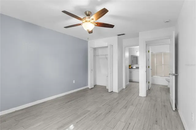 a view of a lake with a large and a large window