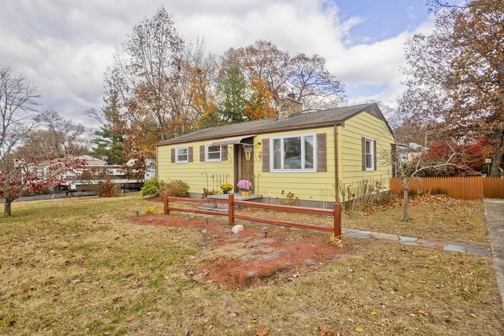 27 Regal Street Springfield, MA 01118 - Photo 2 of 32 a view of a house with backyard and sitting area