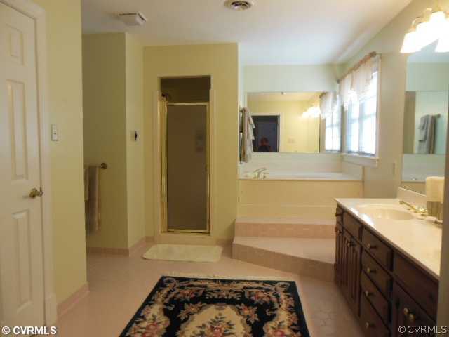 208 Rivers Bend Circle Chester, VA 23836 - Photo 8 of 24 Master Bath - The beautiful master bath is done in