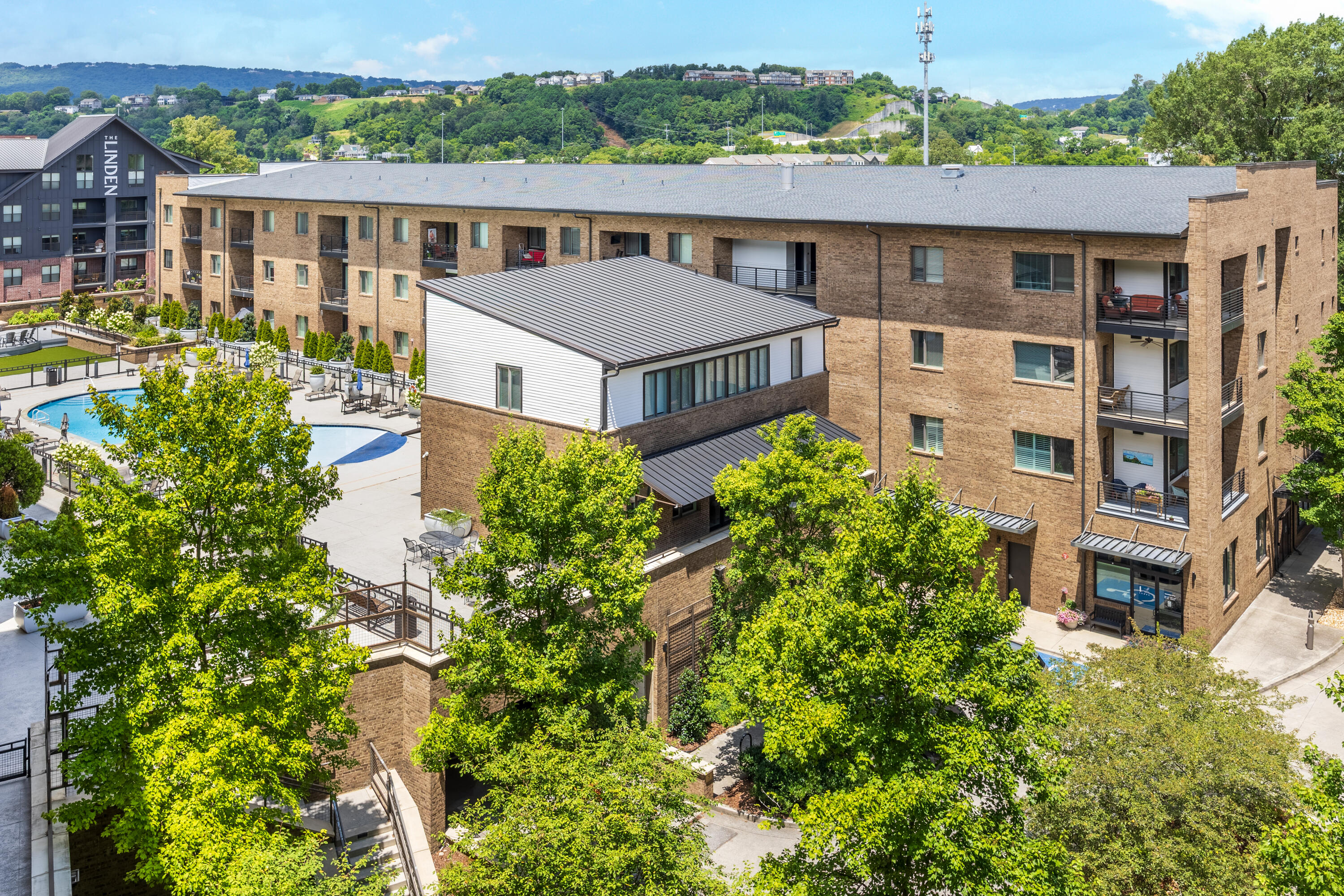 200 Manufacturers Road, Unit 629 Chattanooga, TN 37405 - Photo 11 of 34 View from Balcony