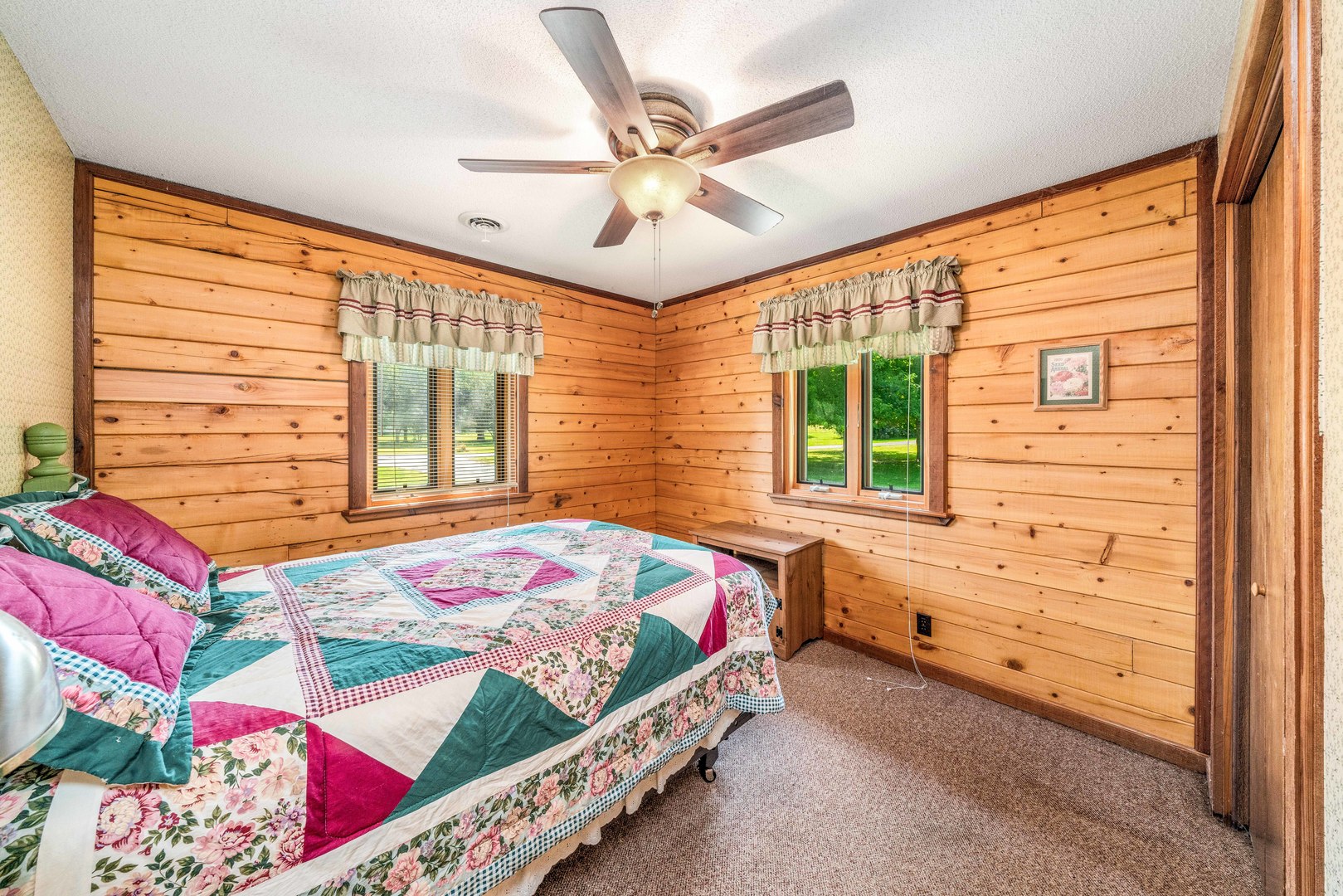 4151 Highway 2 Oregon, IL 61061 - Photo 25 of 30 a bedroom with a bed and a window