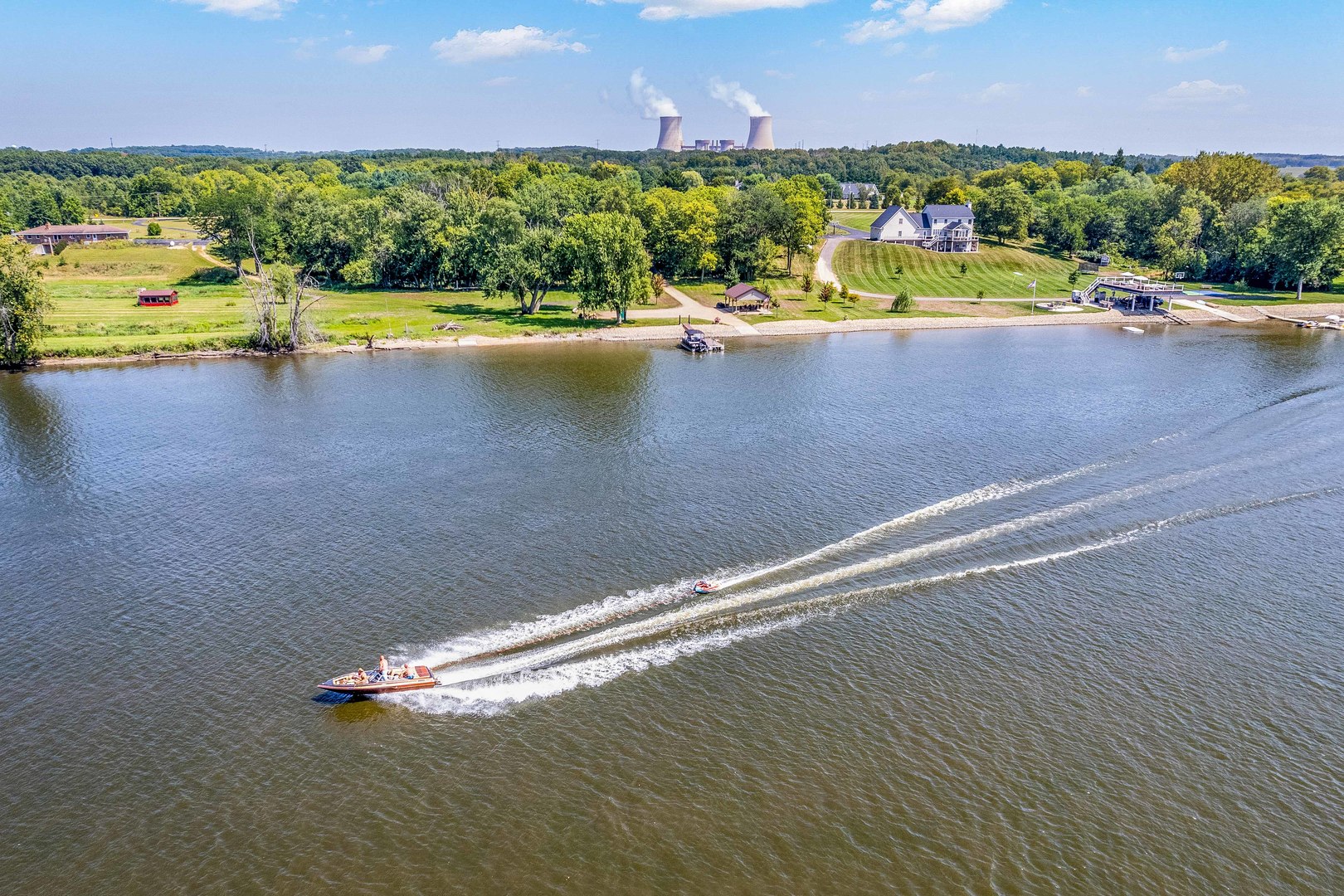 4151 Highway 2 Oregon, IL 61061 - Photo 7 of 30 view of a lake with houses in the back