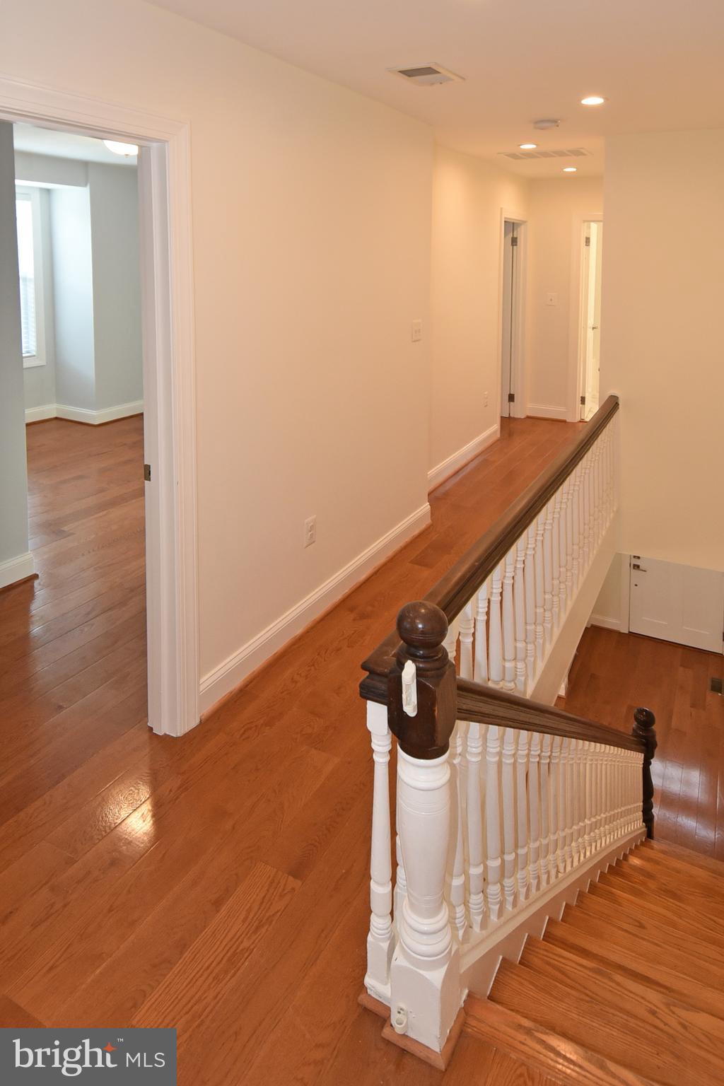 1117 Montello Avenue Northeast Washington, DC 20002 - Photo 13 of 64 a view of entryway with wooden floor