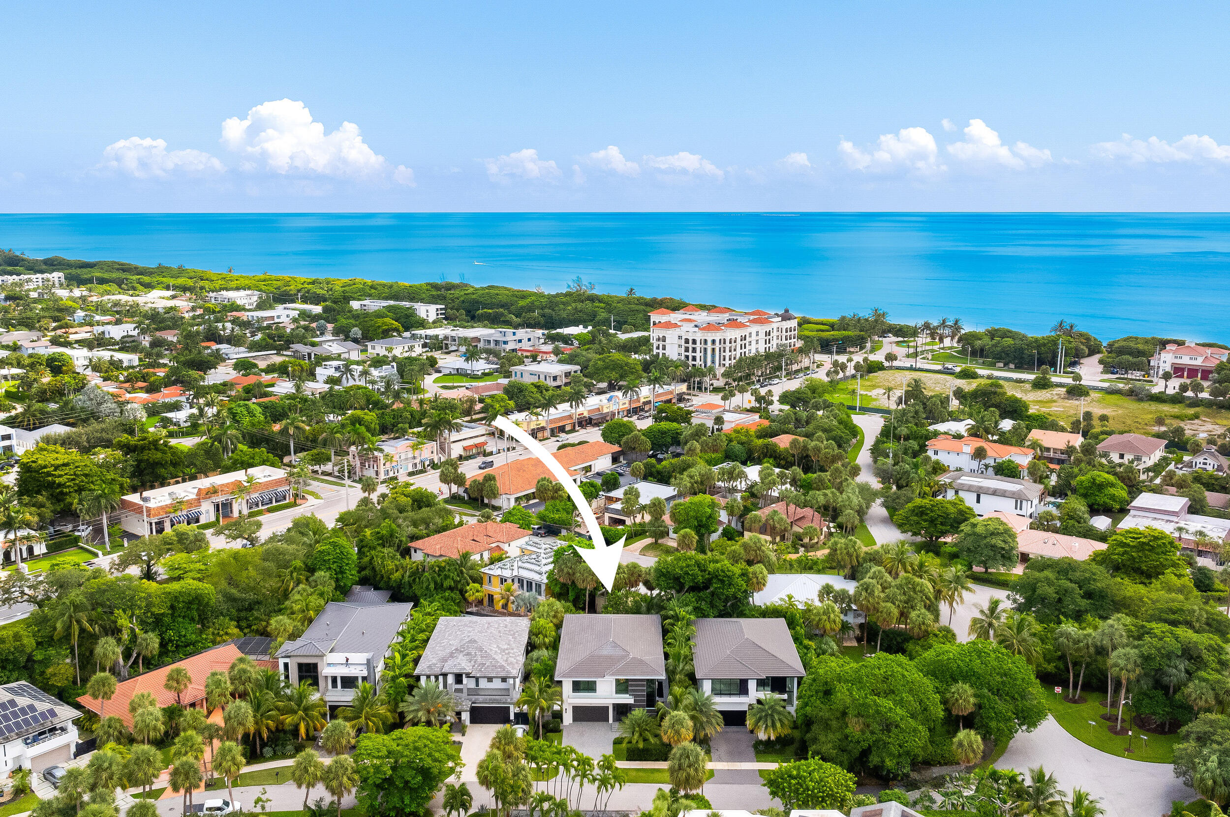 753 Park Drive West Boca Raton, FL 33432 - Photo 3 of 50 an aerial view of residential houses with outdoor space