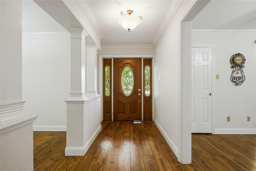265 East Dove Road Southlake, TX 76092 - Photo 4 of 39 a view of entryway with wooden floor
