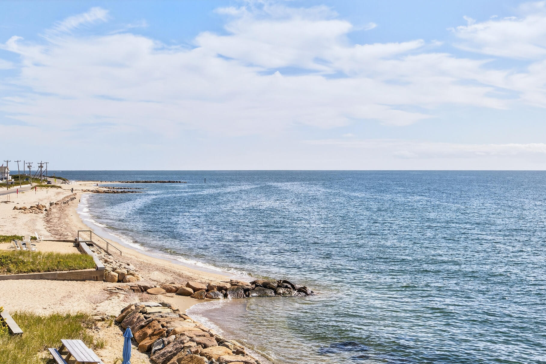61 Menauhant Road East Falmouth, MA 02536 - Photo 44 of 65 a view of an ocean beach