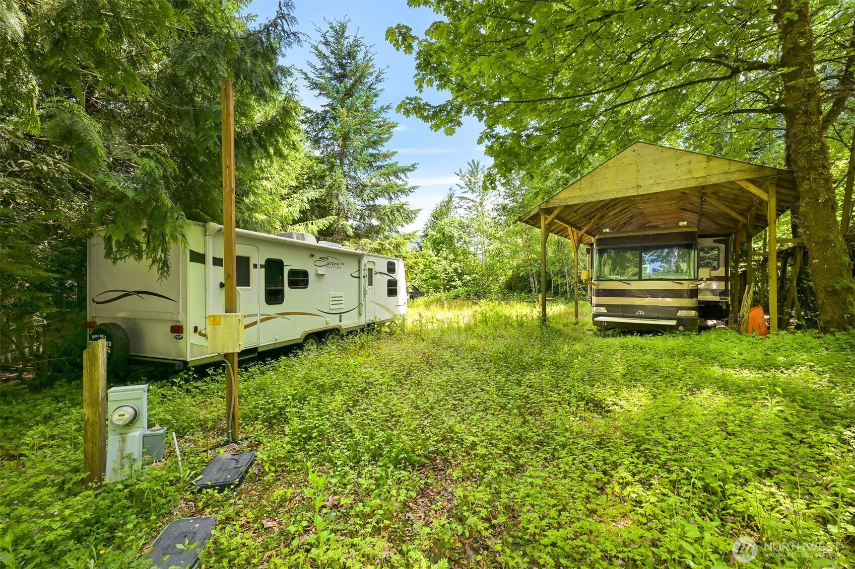 2004 Tower Road Maple Falls, WA 98266 - Photo 4 of 31 a front view of a house with a yard