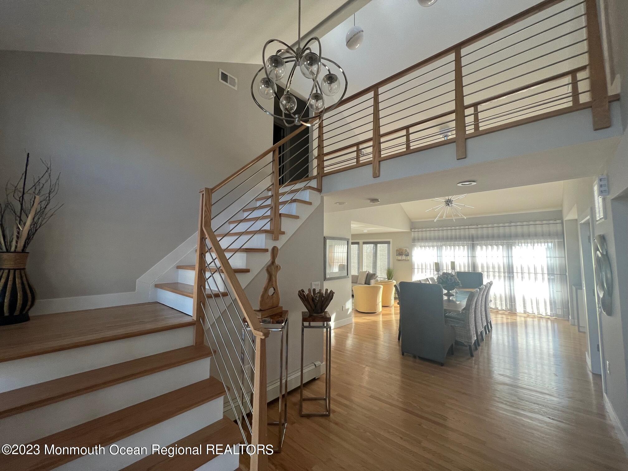 141 Osborn Avenue Bay Head, NJ 08742 - Photo 21 of 48 a view of entryway and hall with wooden floor