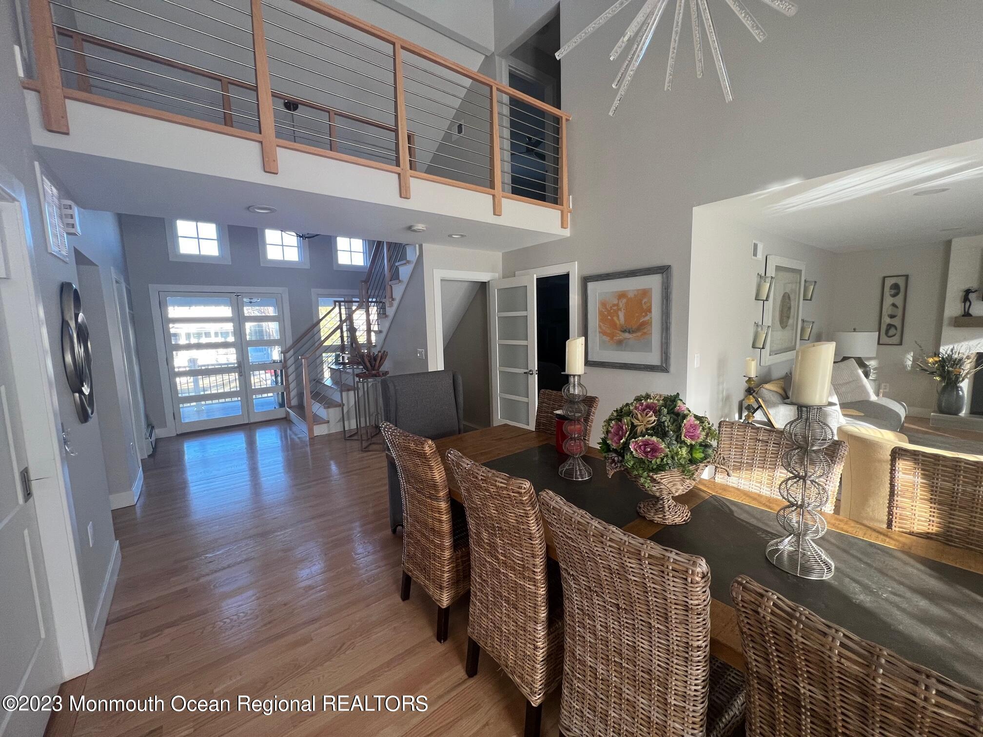 141 Osborn Avenue Bay Head, NJ 08742 - Photo 24 of 48 a view of a dining room with furniture and wooden floor