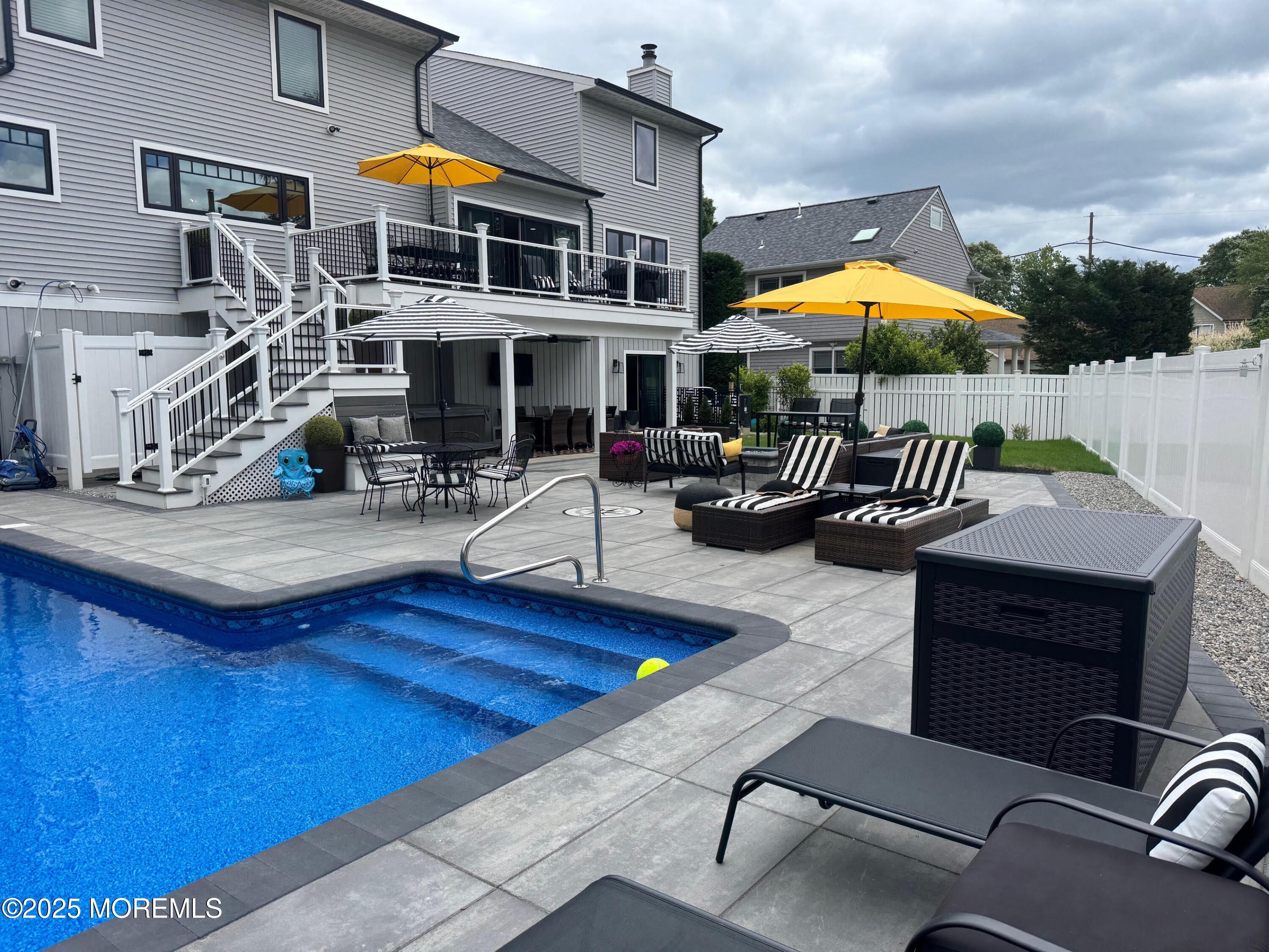 141 Osborn Avenue Bay Head, NJ 08742 - Photo 5 of 48 a swimming pool with outdoor seating