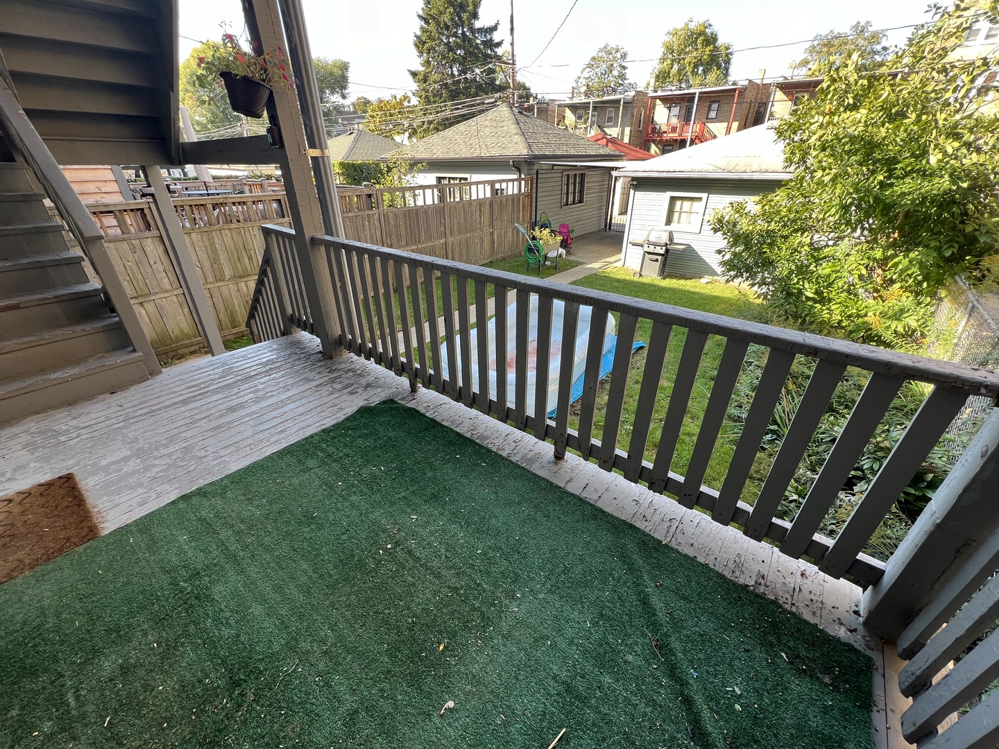 3306 West Cullom Avenue, Unit 1 Chicago, IL 60618 - Photo 14 of 16 a view of a porch with a yard