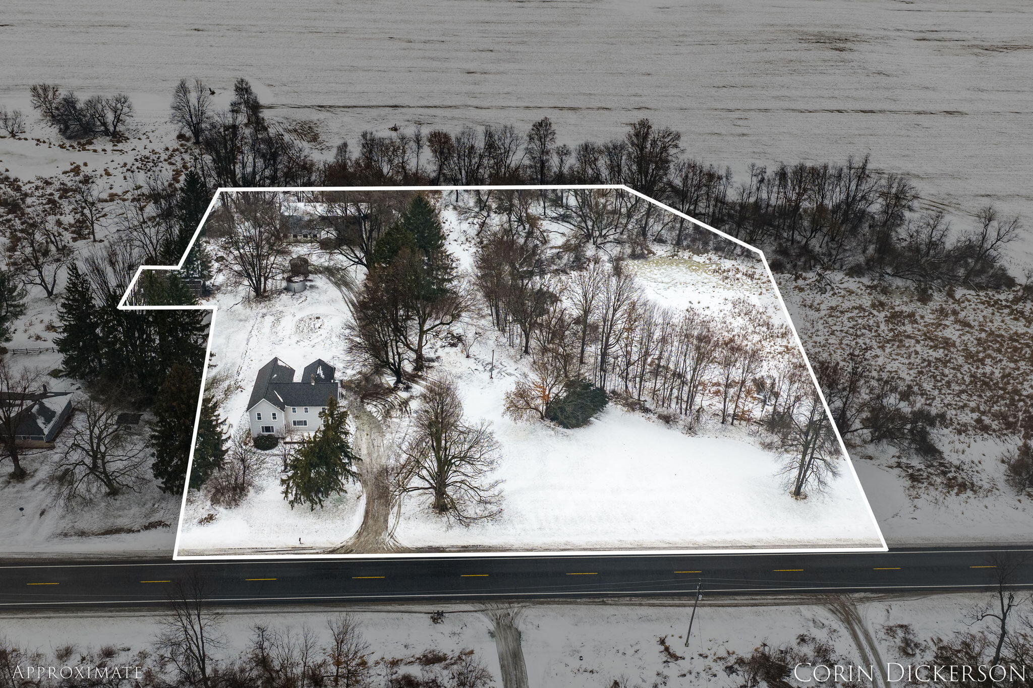 5306 West Carson City Road Greenville, MI 48838 - Photo 2 of 60 Aerial of Parcel