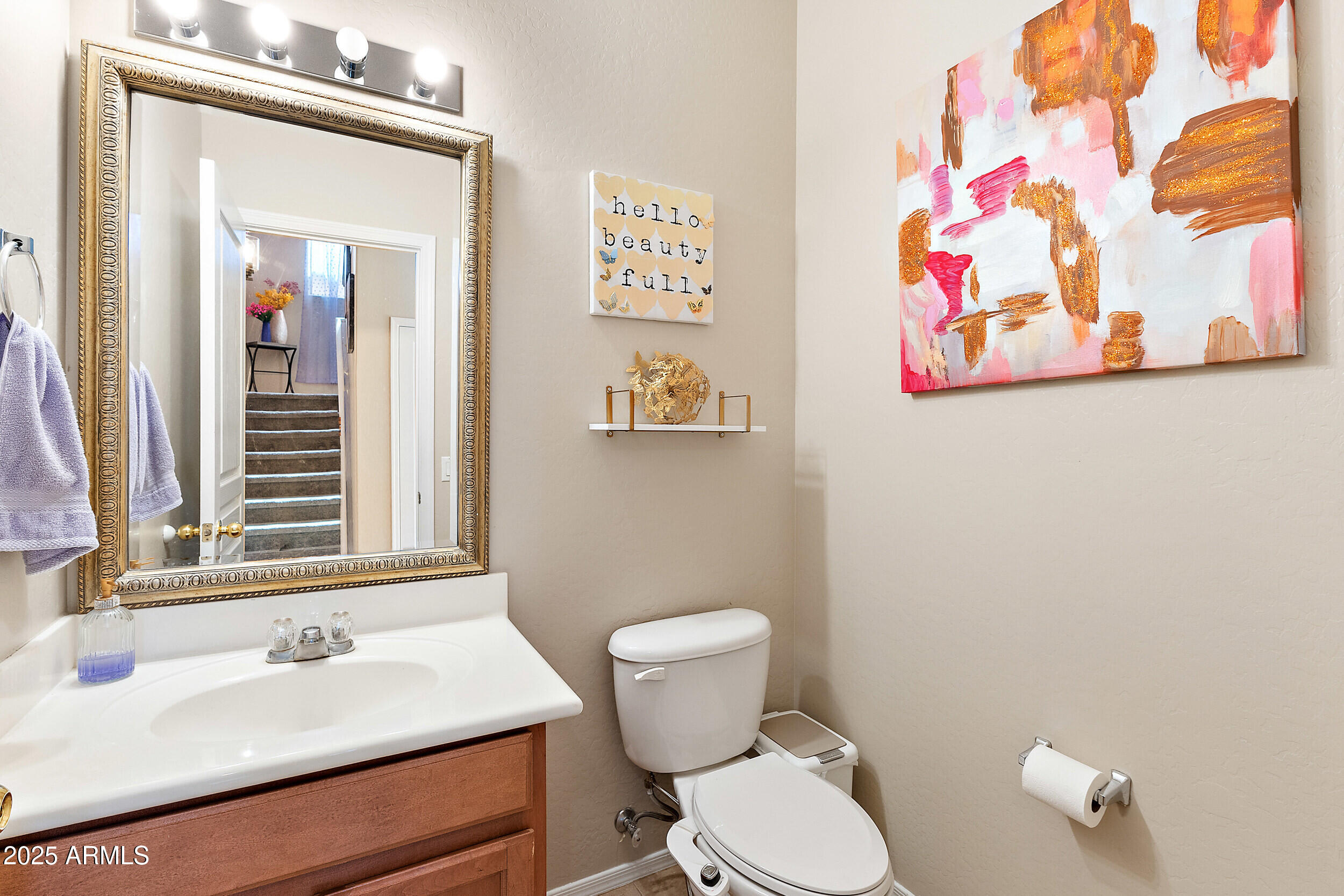 3643 West Medinah Court Anthem, AZ 85086 - Photo 21 of 58 a bathroom with a sink and a toilet