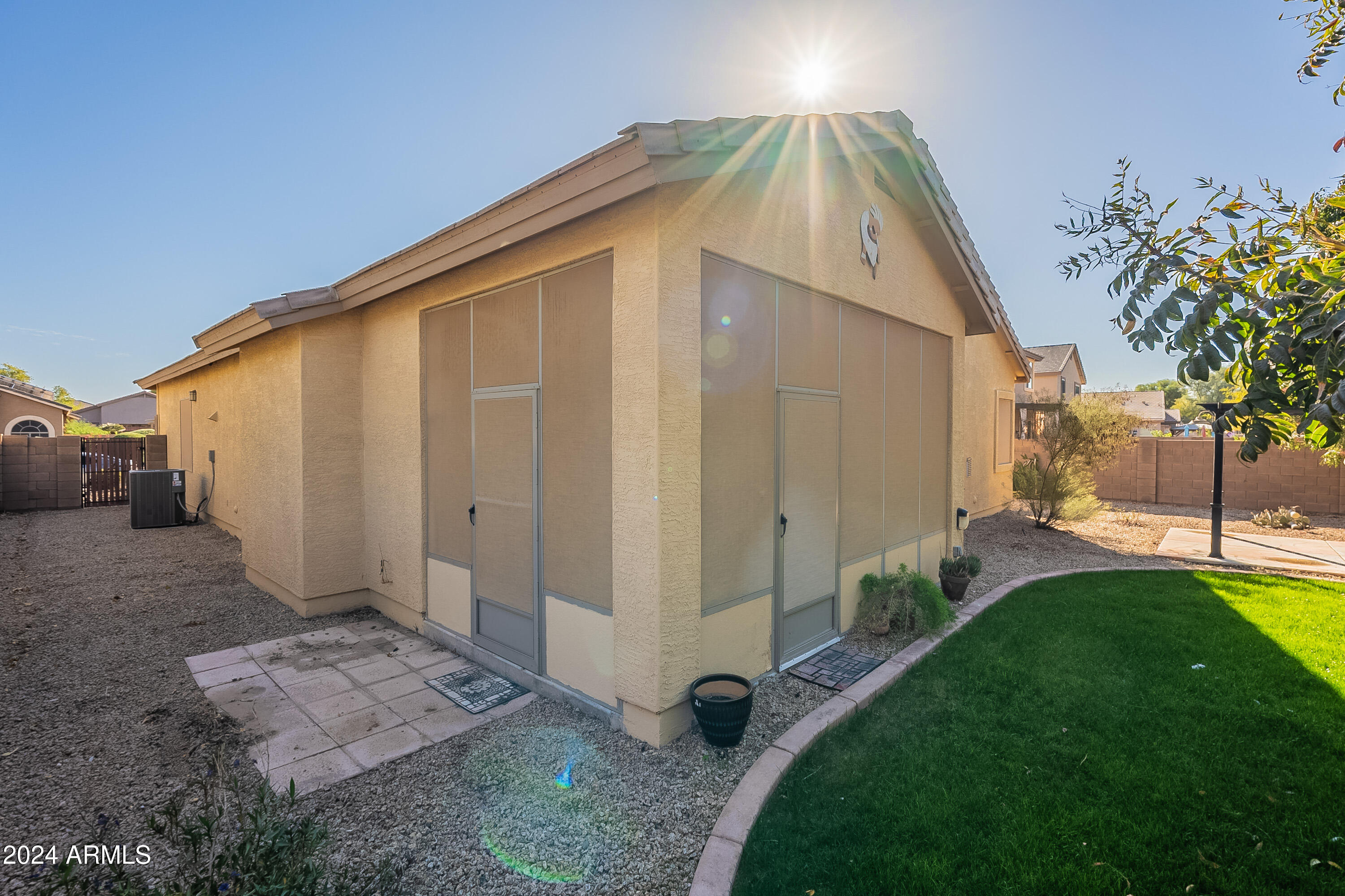 43366 West Venture Road Maricopa, AZ 85138 - Photo 15 of 18 Backyard view with Grass