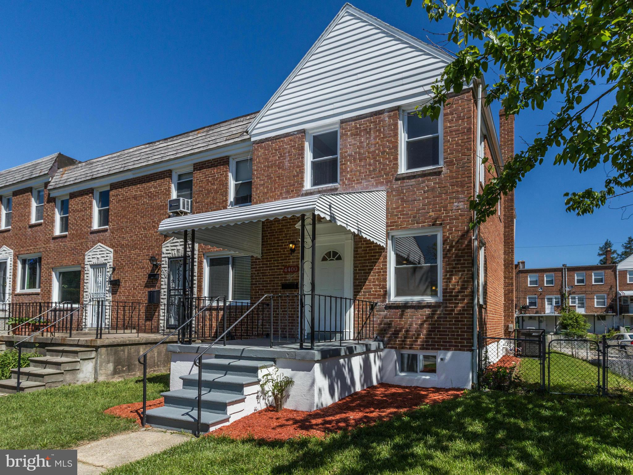 4400 Eldone Road Baltimore, MD 21229 - Photo 3 of 30 front view of house with a yard