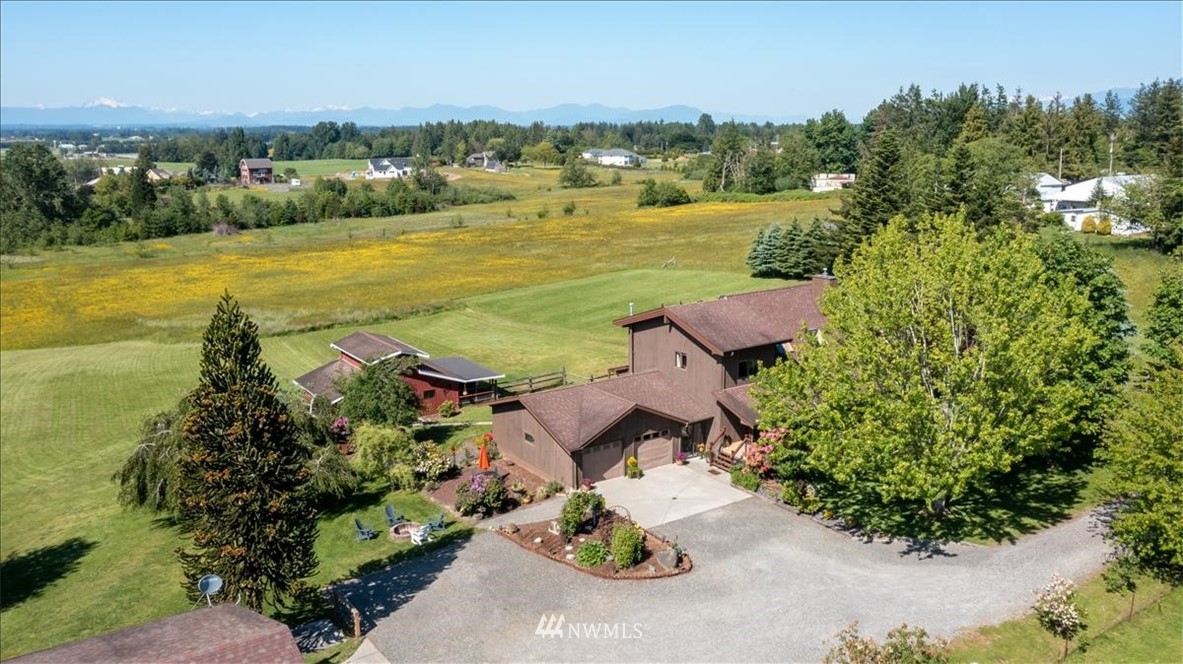 320 East Axton Road Bellingham, WA 98226 - Photo 22 of 40 an aerial view of residential houses with outdoor space