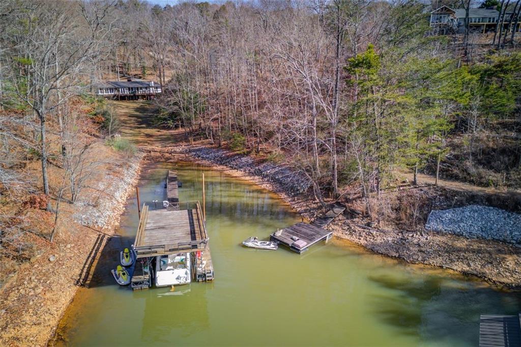 2275 Boy Scout Camp Road Gainesville, GA 30501 - Photo 20 of 20 a small pool with tall trees