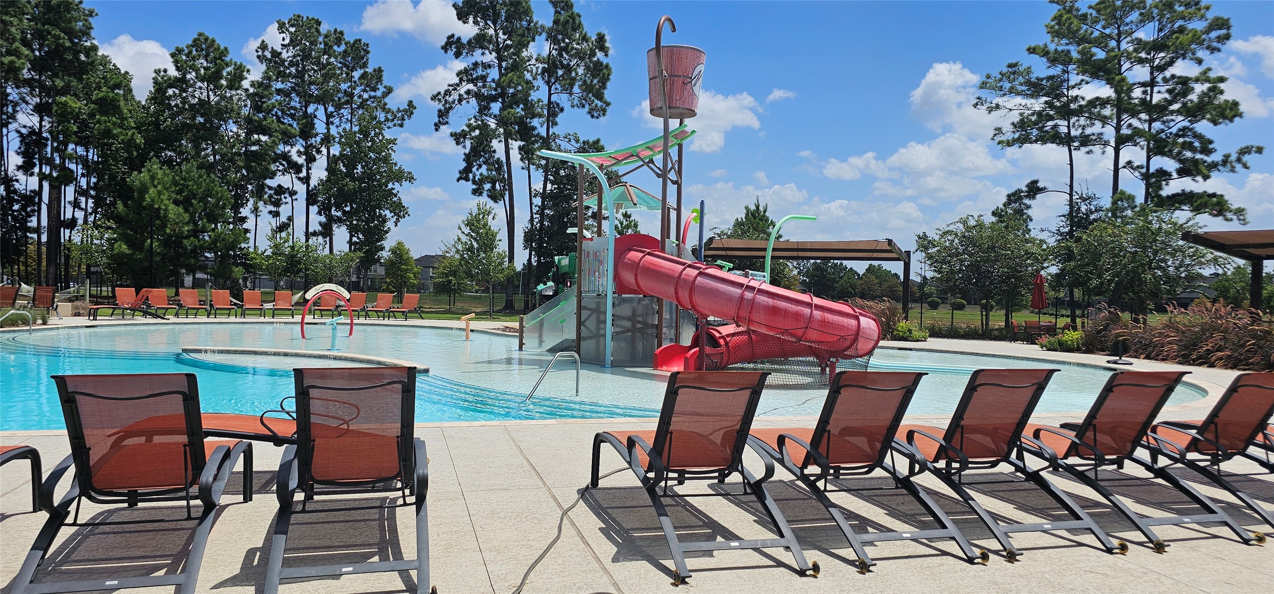 15000 Rustic Moon Road Conroe, TX 77302 - Photo 34 of 35 Water Park for the kids, While you can lounge by the pool