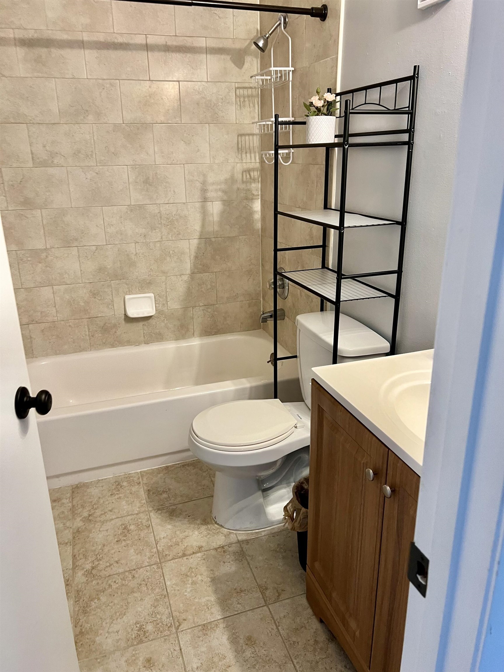 700 West Pope Road, Unit E39 St. Augustine, FL 32080 - Photo 8 of 16 a bathroom with a toilet and a shower