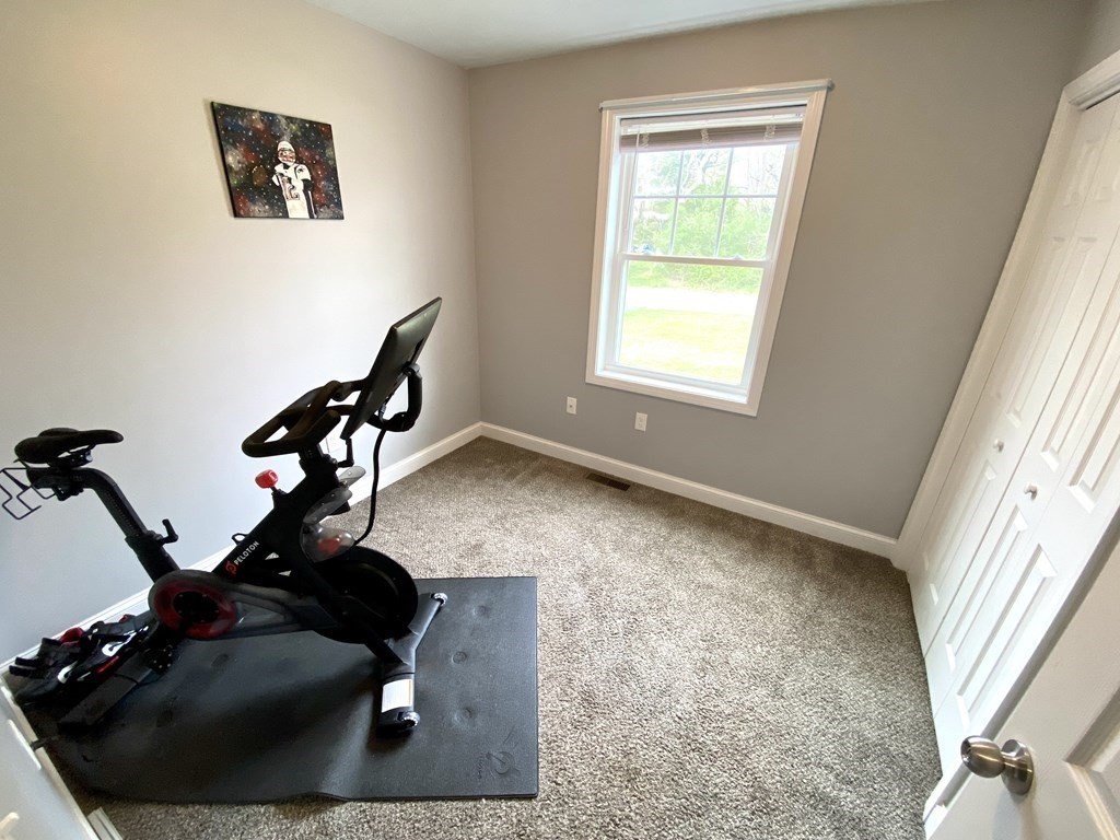 8 Mill Street, Unit B Wareham, MA 02576 - Photo 18 of 30 a view of a room with gym equipment