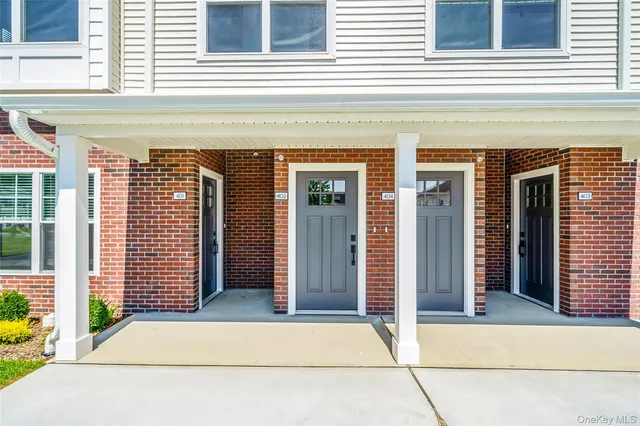 a view of entrance front of house