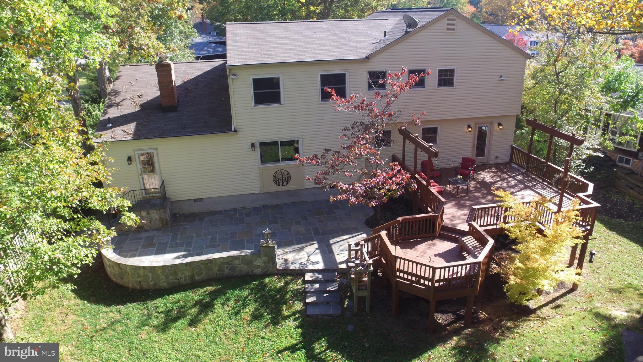6012 Commack Court Springfield, VA 22152 - Photo 2 of 56 Amazing backyard with 2-level deck and stone patio