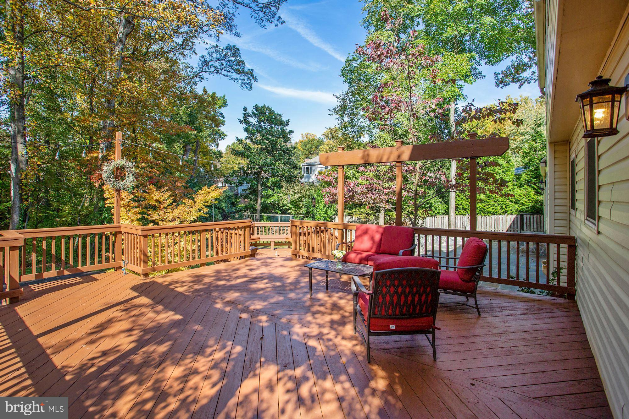6012 Commack Court Springfield, VA 22152 - Photo 41 of 56 Huge deck for entertaining