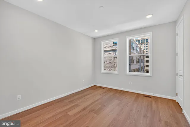 a view of livingroom with hardwood