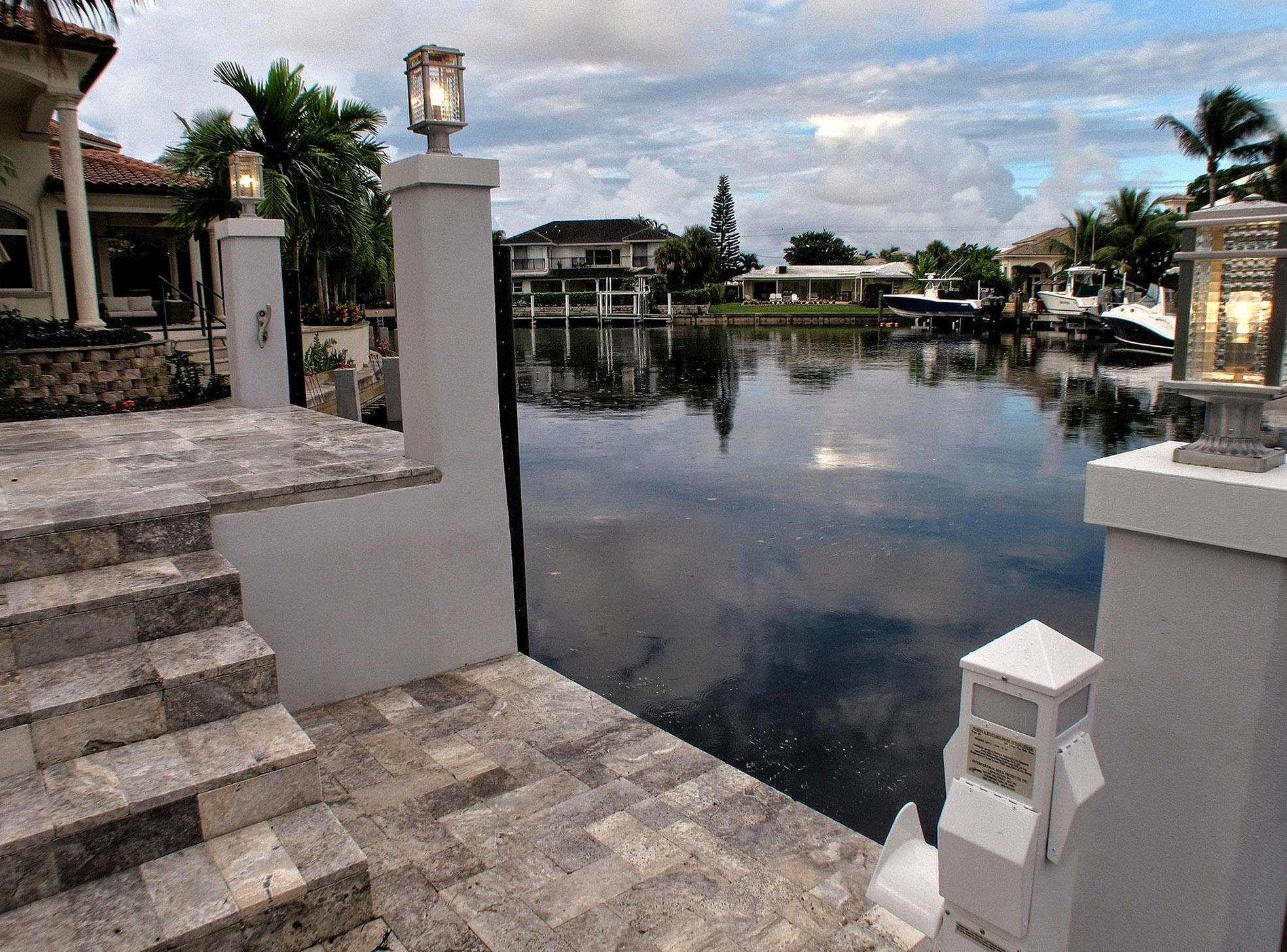 720 Northeast 34th Street Boca Raton, FL 33431 - Photo 7 of 37 exterior rear dock