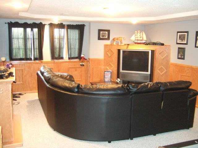4691 South Farwell Bridge Road German Valley, IL 61039 - Photo 7 of 9 a living room with furniture and a flat screen tv