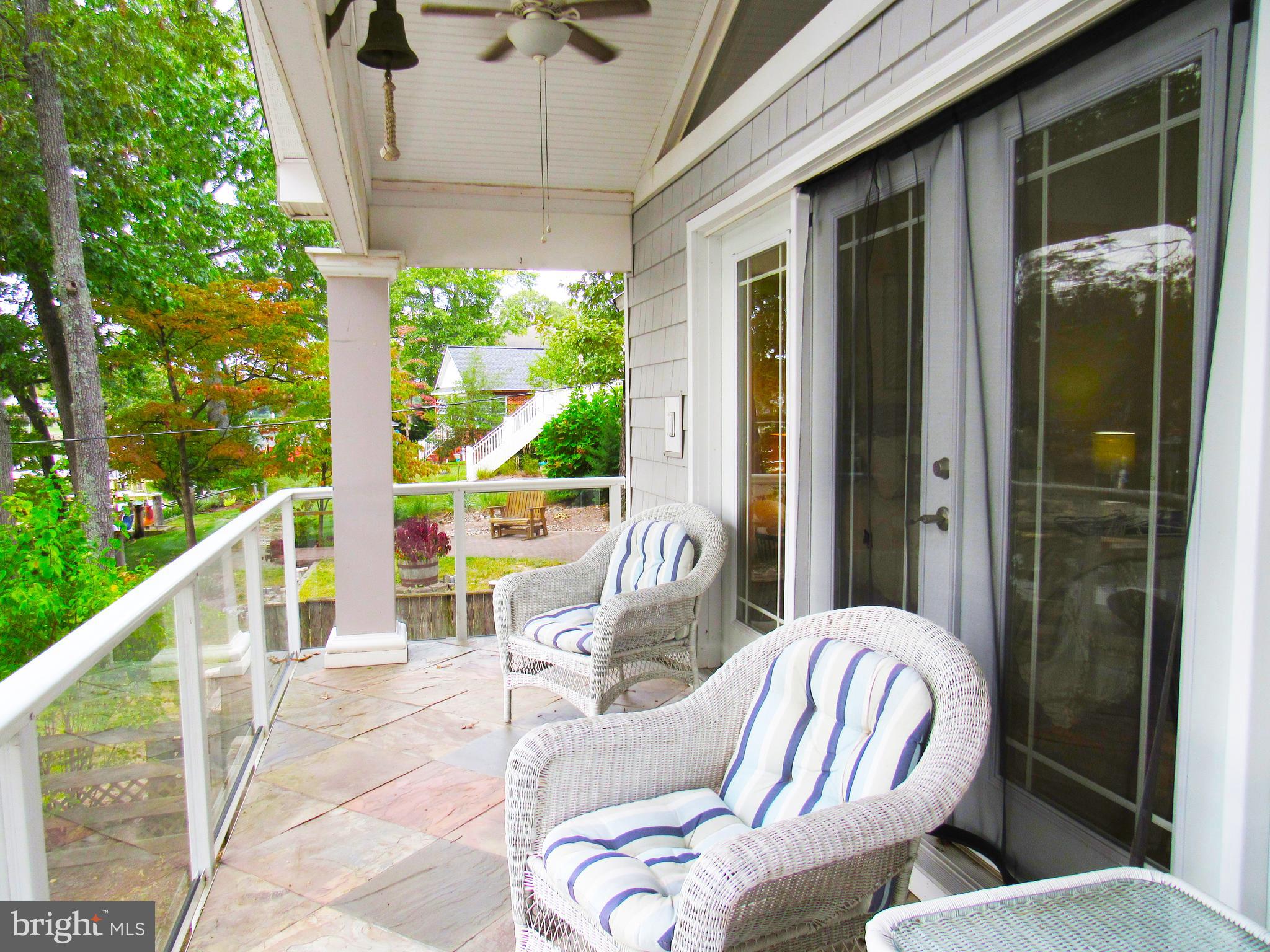 328 Riverside Drive Pasadena, MD 21122 - Photo 29 of 52 Beautiful Porch overlooking the water