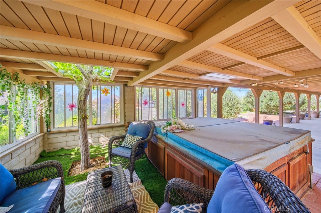 19670 Tonkawan Road Apple Valley, CA 92307 - Photo 49 of 70 Covered Spa in the Arizona Room