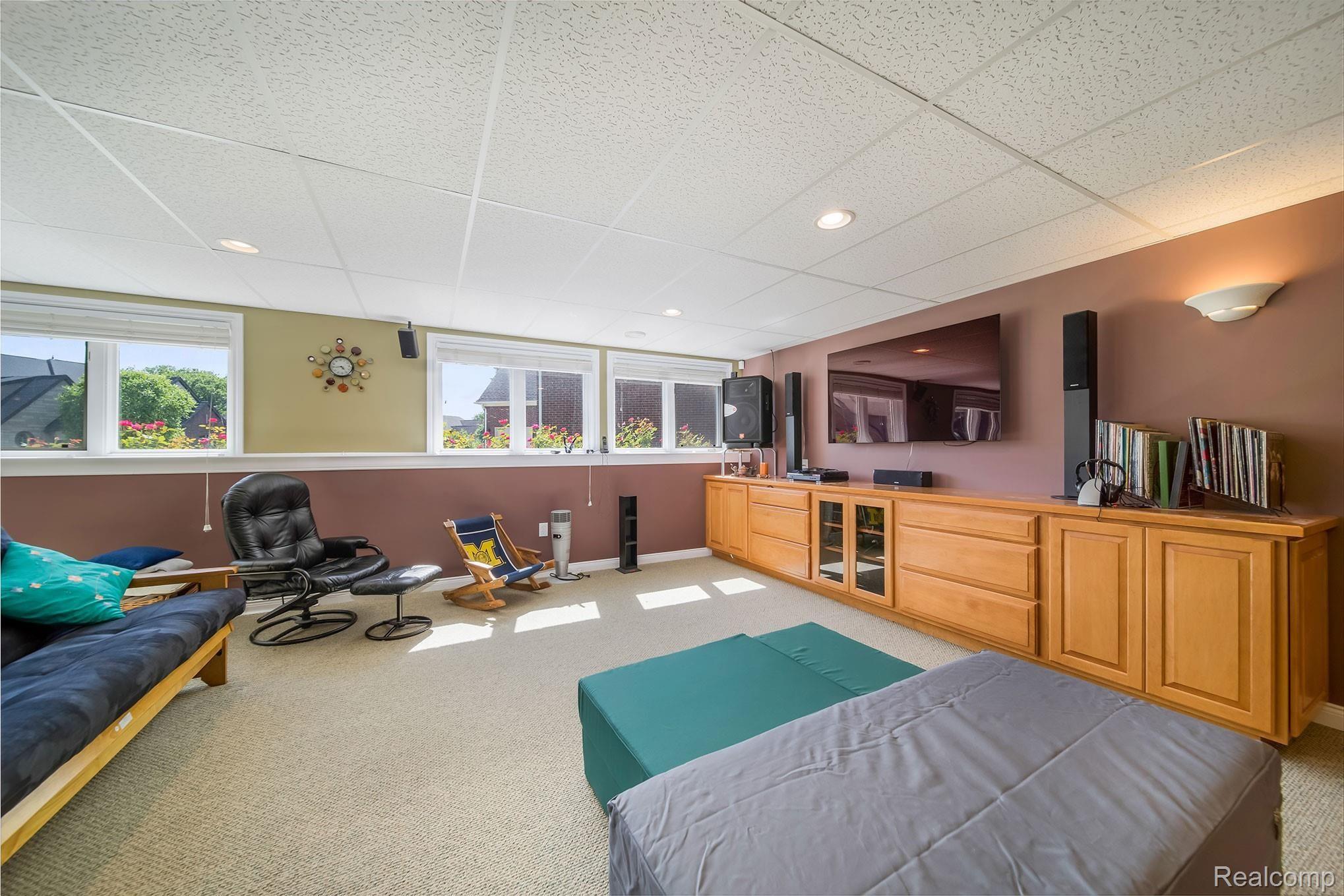 1091 Canyon Creek Drive Rochester, MI 48306 - Photo 23 of 30 BASEMENT WITH 5 DAYLIGHT WINDOWS