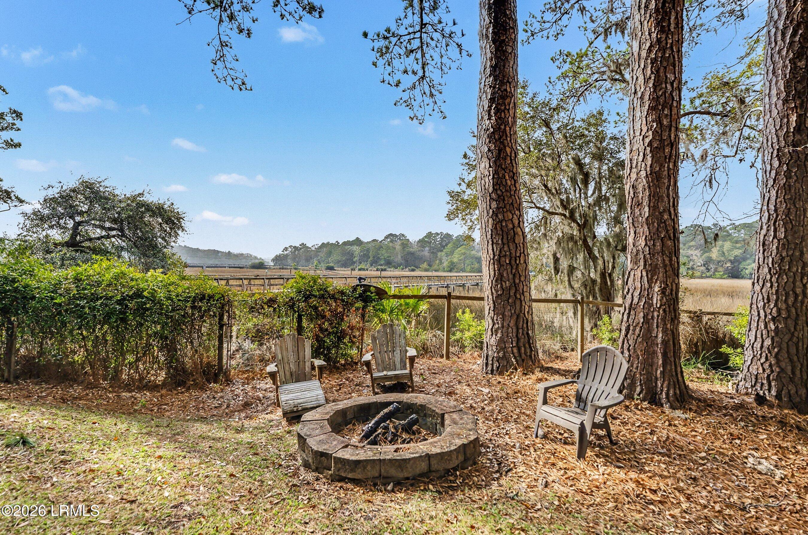 15 Walling Grove Road Beaufort, SC 29907 - Photo 36 of 47 Fire Pit