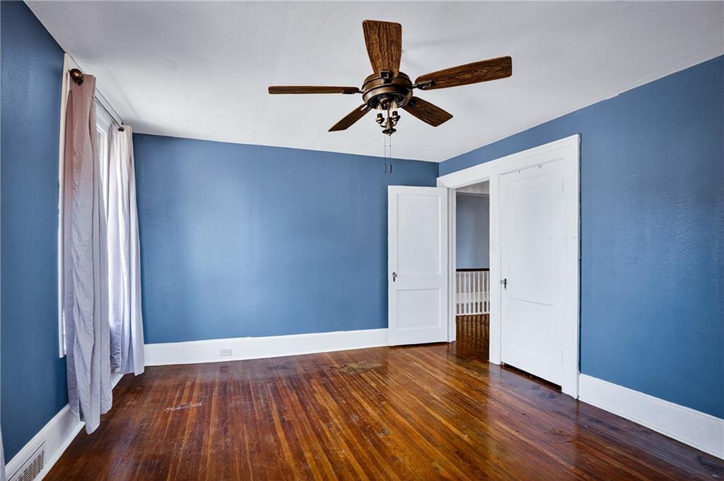 1702 3rd Avenue New Brighton, PA 15066 - Photo 13 of 40 wooden floor in an empty room with a window