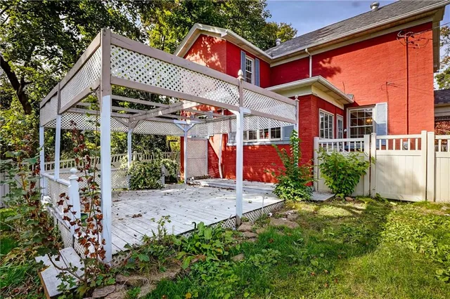 front view of a house with a porch