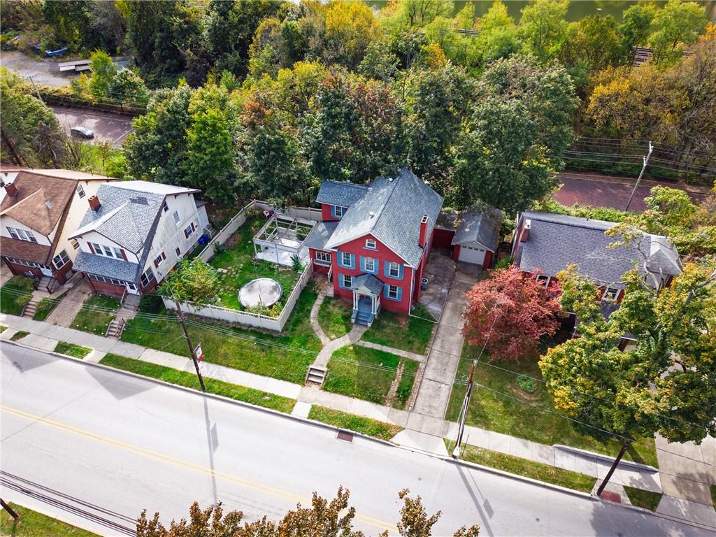 1702 3rd Avenue New Brighton, PA 15066 - Photo 27 of 40 an aerial view of house with yard