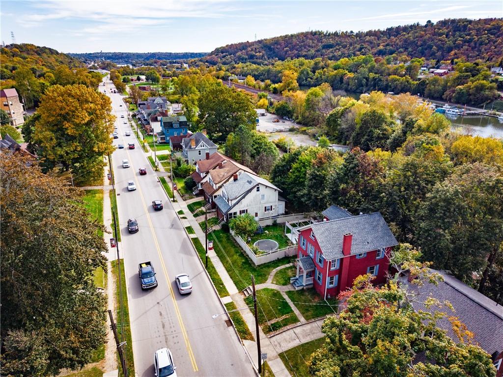 1702 3rd Avenue New Brighton, PA 15066 - Photo 36 of 40 an aerial view of residential houses with outdoor space